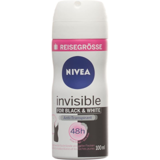 Nivea Deo Invisible Black & White Clear Female spray Pocket Size 100 ml