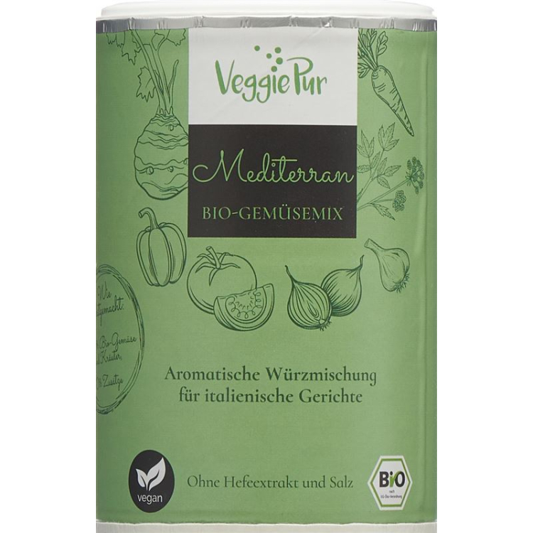 VeggiePur Gemüse-Mix MEDITERRAN 130g