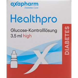 Healthpro Axapharm control solution high Fl 3.5 ml