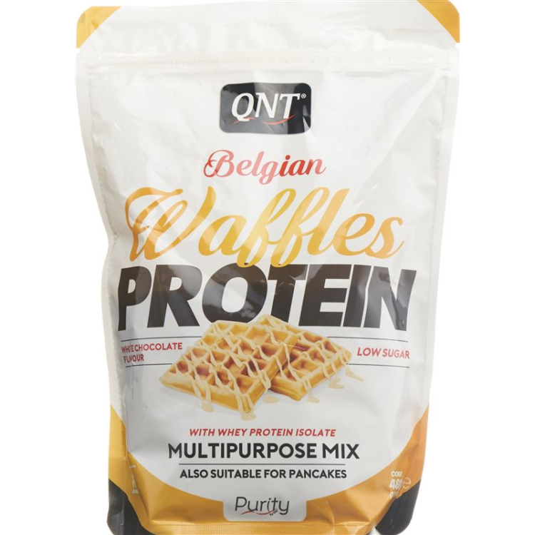 QNT Waffles High Rated protein White Chocolate 480 g