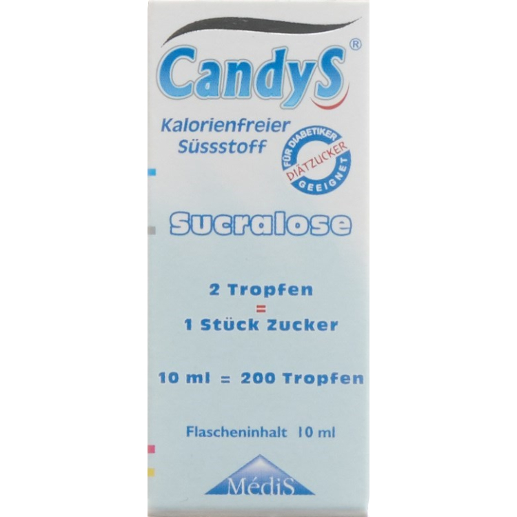 Náhradka cukru Candys 25 fliaš 10 ml