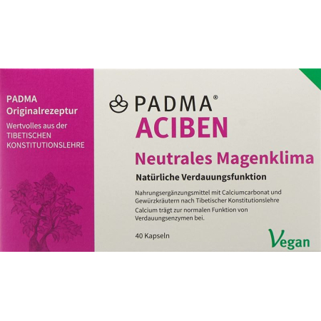 PADMA ACIBEN Caps - Nutritional Supplement for a Neutral Stomach Climate