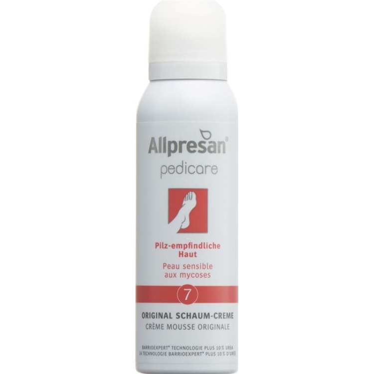 Allpresan 7 Pedicare foam fungus sensitive skin 125 ml