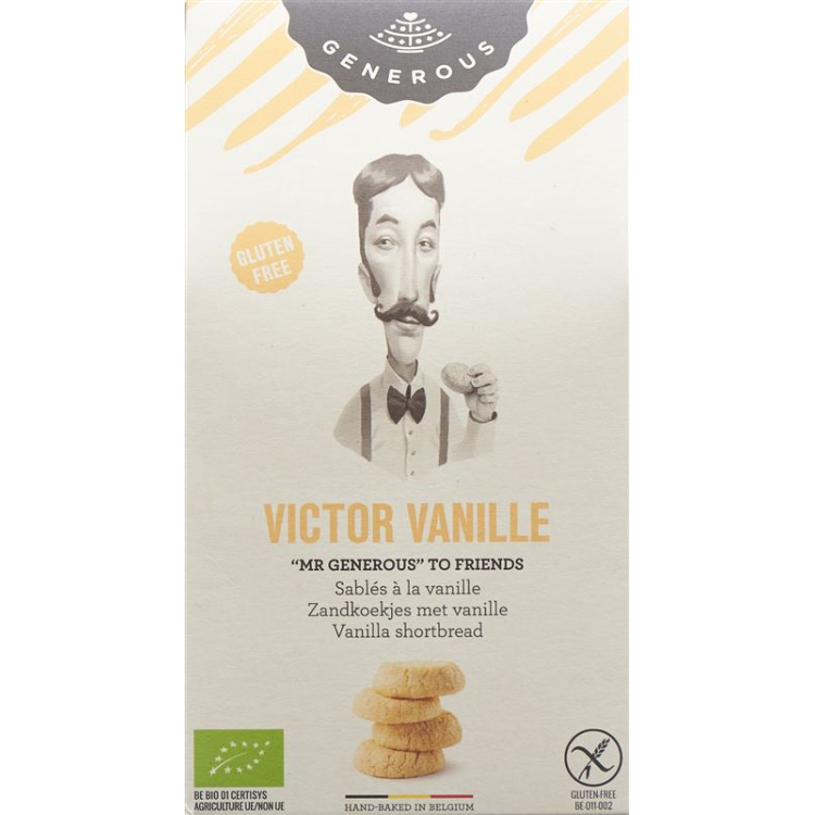 Generous Victor vanilla Sablés gluten-free 120 g