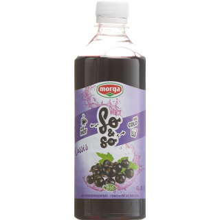 so&so Cassis Conc Organic Bottle 5 dl
