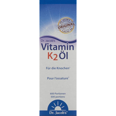 Dr. Jacob's Vitamin K2 Öl Fl 20 מ"ל