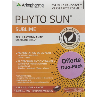 Phyto sun sublime capsules duo-pack 2 x 30 pieces