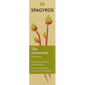 SPAGYROS GEMMO Tilia tomentosa Glyc Maz D 1