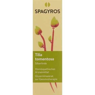 Spagyros gemmo tilia tomentosa glyc maz d 1