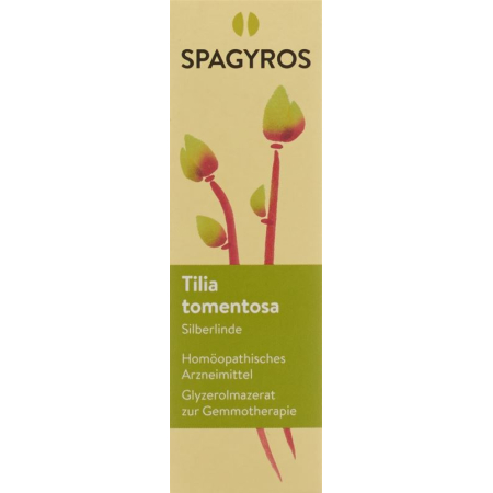 SPAGYROS GEMMO Tilia tomentosa Glyc Maz D 1 - Natural Remedy for Relaxation and Immune Support