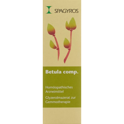 Spagyros gemmo betula comp glyc maz d 1 spray 30 מ"ל