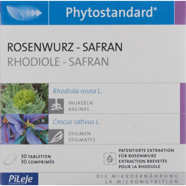 PHYTOSTANDARD Rhodiola Saffron Tabl - Nutritional Supplement
