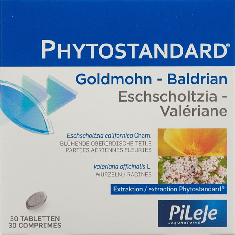 PHYTOSTANDARD Viên nén Goldmohn-Baldrian