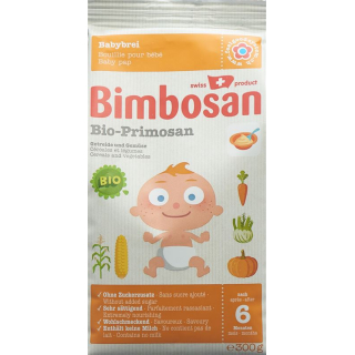 Bimbosan Bio Primosan Plv Getreide und Gemüse შევსება Btl 300 გრ