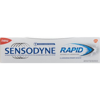 Sensodyne Rapid Whitening Toothpaste Tb 75ml