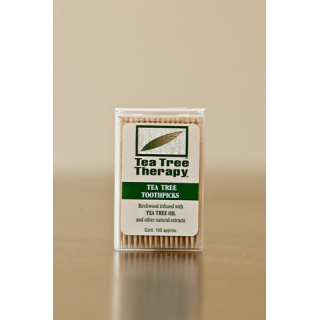 Tea Tree Therapy Cure-dents à mâcher Tea Tree 100 pcs