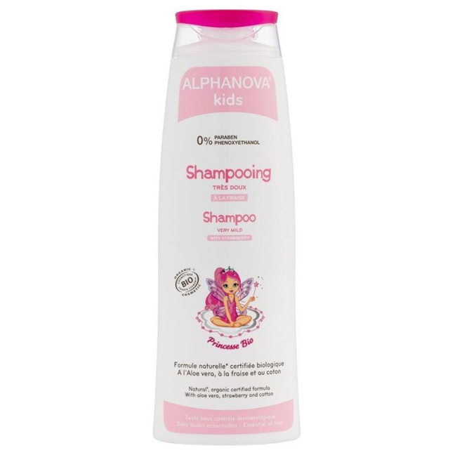 Alphanova çocuk şampuanı Princesse Bio 250 ml