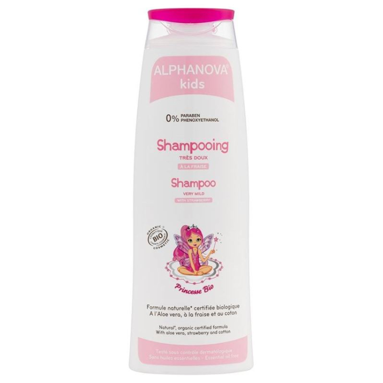 Alphanova gyerek samponozó Princesse Bio 250 ml