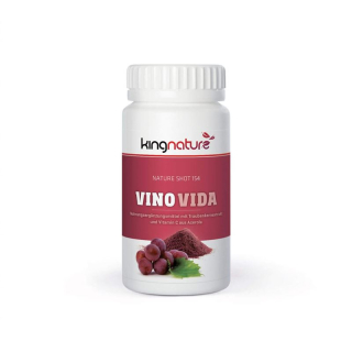 Kingnature Vino Vida 305 mg jar 90 capsules