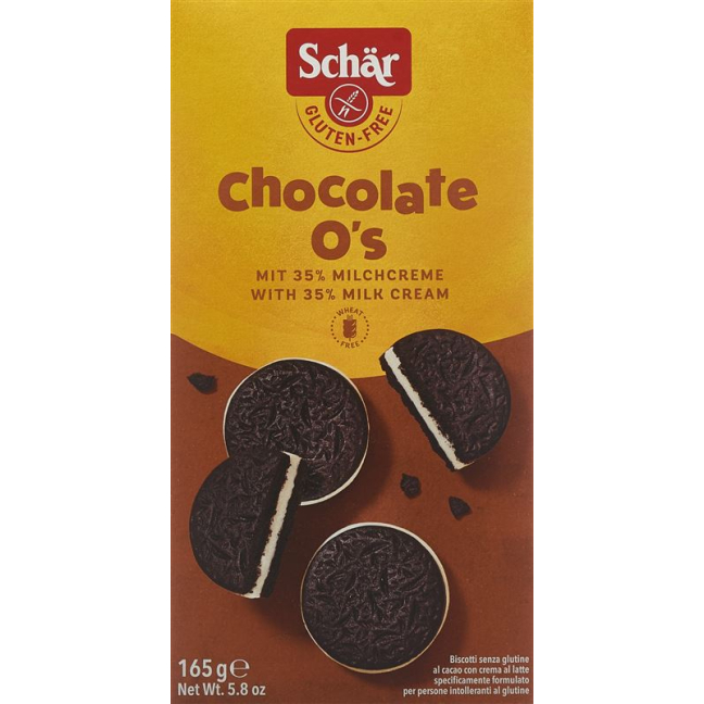 Schär Chocolate O's bezglutenowe 165 g