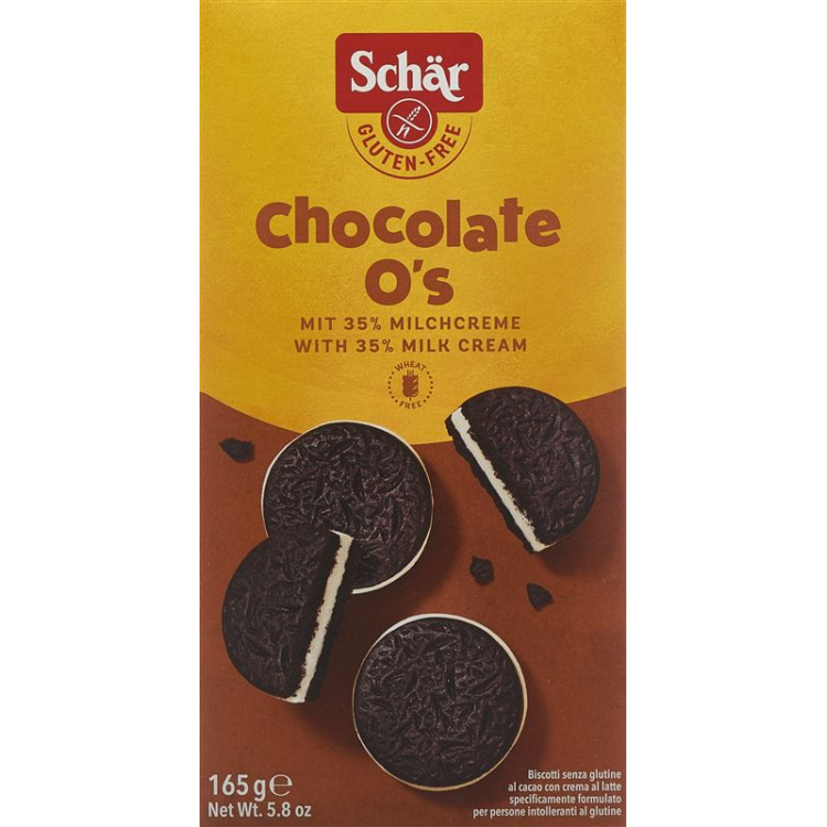 Schär Chocolate O's 无麸质巧克力 165 克