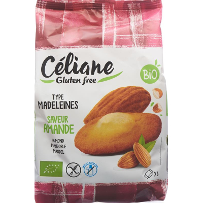 Les recettes de céliane madeleine שקדים ללא גלוטן אורגני 180 גרם