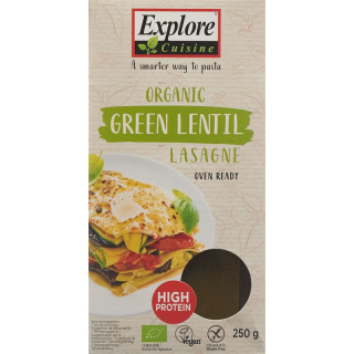 Explore Cuisine lasagna from Green lentils bio 250g