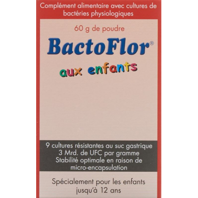 Bactoflor សម្រាប់កុមារ powder can 60 ក្រាម។