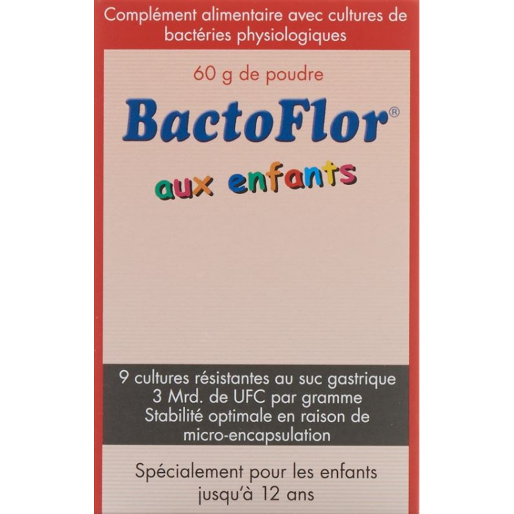 Bactoflor for Children powder can 60 גרם