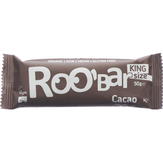 Roobar barra cruda cacao 16 x 50 g