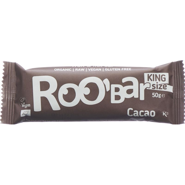 Сурово блокче Roobar какао 16 х 50 гр