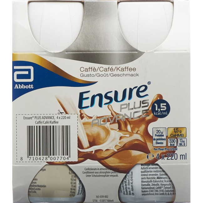 Ensure Plus Advance Coffee 24 x 220 ml
