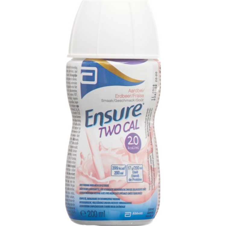 Veenduge, et TwoCal Strawberry 30 x 200 ml