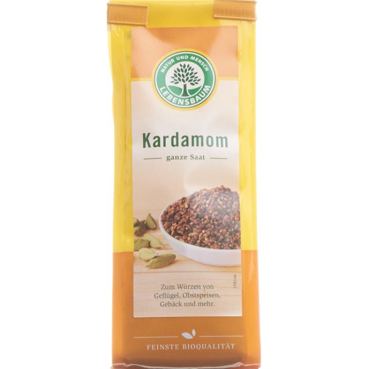 LEBENSBAUM cardamom green whole kupas bag 50 g