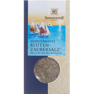 SONNENTOR Mediterranean Blossoms Magic Salt 120 g