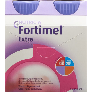 Fortimel Extra Forest Fruit 4 bottles 200 ml