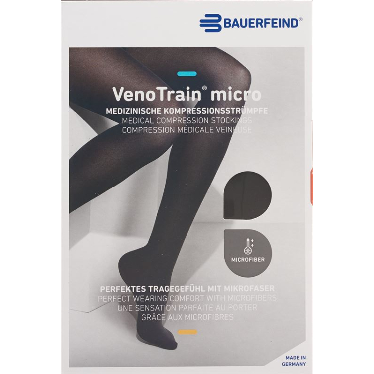 VENOTRAIN MICRO A-D KKL2 M plus/long puntera cerrada, negro