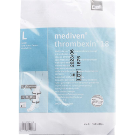 Kaos kaki lutut Mediven A-D L Thrombexin 18 1 pasang