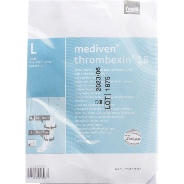 גרבי ברך Mediven A-D S Thrombexin 18 1 זוג