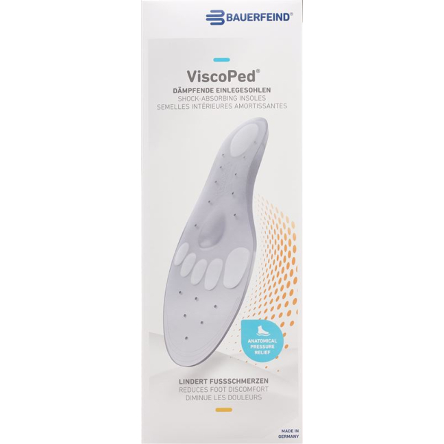 ViscoPed insoles size 1 1 pair