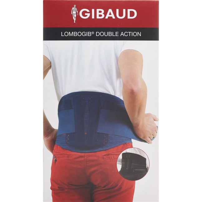 GIBAUD Lombogib Double Action 26cm Gr5 125-140cm blue