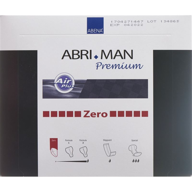 Abri Man Zero Premium inkontinenční vložky 24 ks