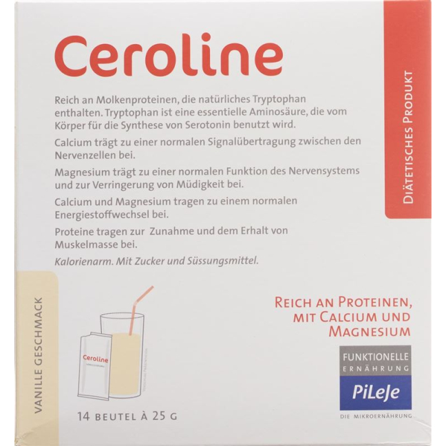 Ceroline Baunilha 14 saquinhos 25 g