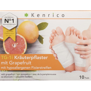 Kenrico herbal plaster grapefruit 10 pieces