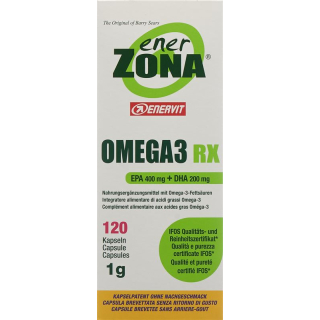 Enerzona Omega-3 Kaps 1 g Ds 120 pcs