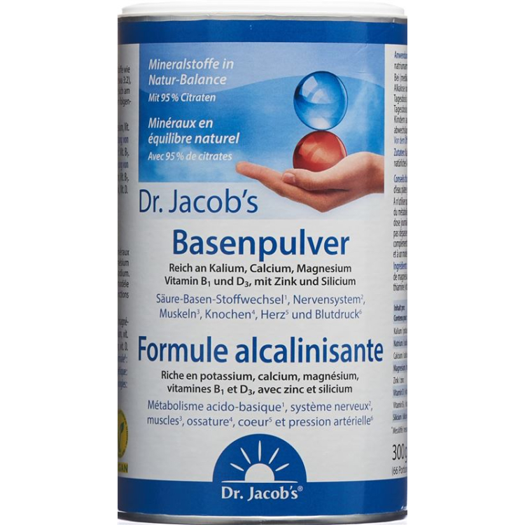 Basenpulver របស់វេជ្ជបណ្ឌិត Jacob 300 ក្រាម។