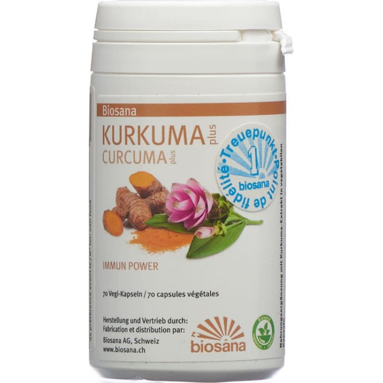 Biosana Turmeric Plus 70 capsules