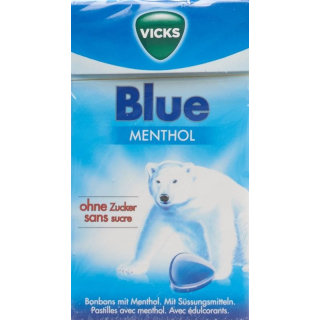 Vicks Blue ohne Zucker Btl 72 გრ