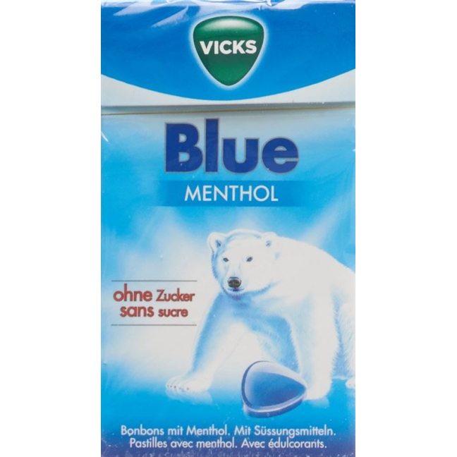 Vicks Blue ohne Zucker Btl 72 γρ
