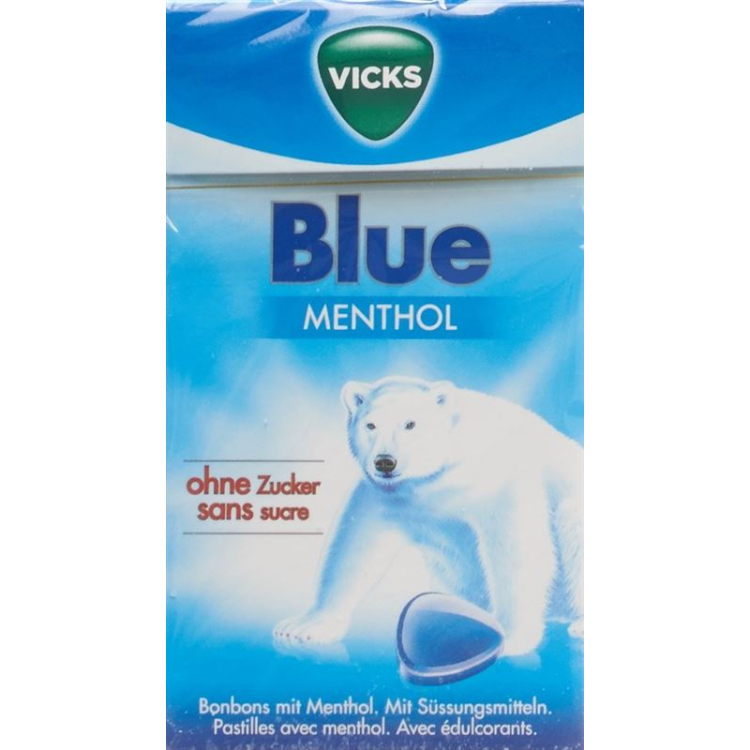 Vicks Blue ohne Zucker Btl 72 கிராம்